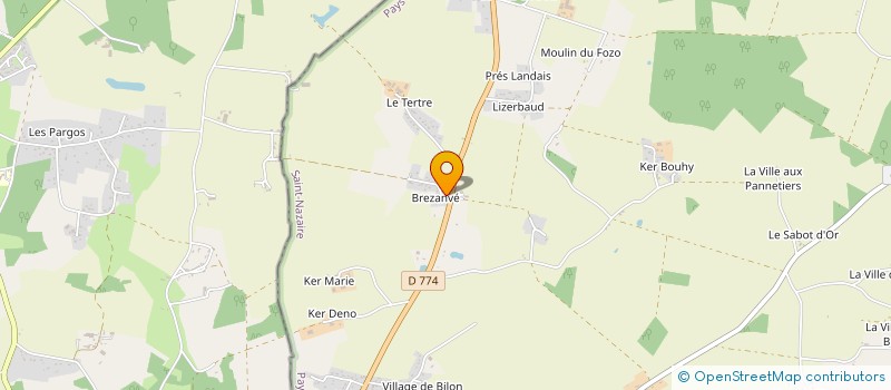 localisation de l'entreprise KNOUS2 à HERBIGNAC