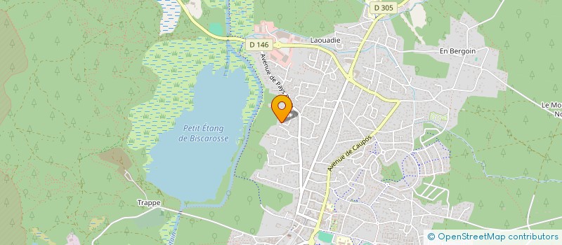 localisation de l'entreprise KNOWATION  BISCARROSSE