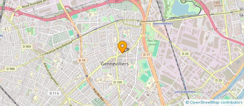 localisation de l'entreprise KNOWDYS FRANCE à GENNEVILLIERS
