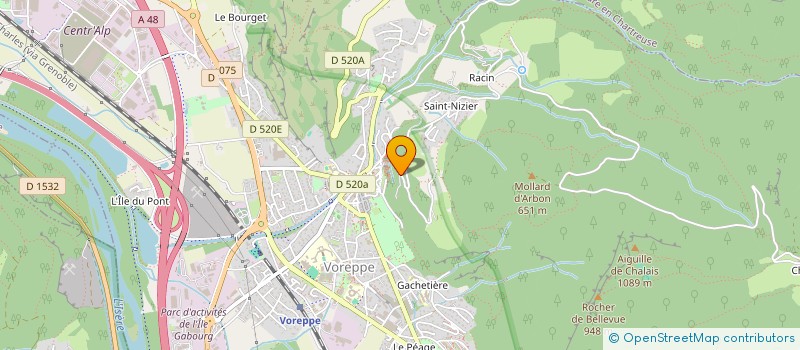 localisation de l'entreprise KNOWLEDGE  VOREPPE