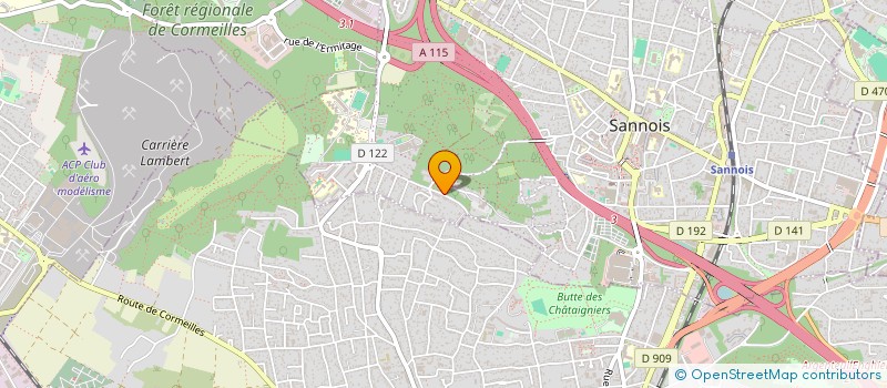 localisation de l'entreprise KNOWLEDGES-MAPPER à ERMONT