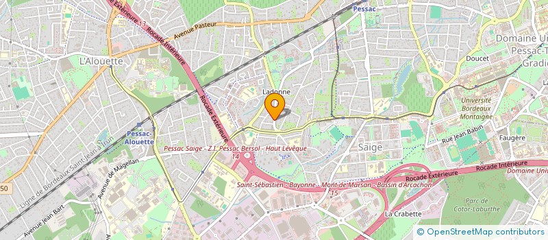 localisation de l'entreprise KNPJL  PESSAC