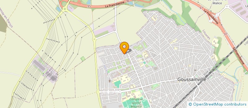 localisation de l'entreprise KNR FACADE  GOUSSAINVILLE