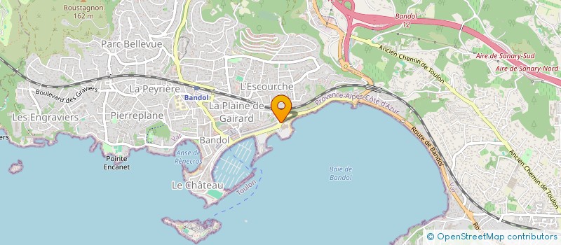 localisation de l'entreprise KNS à BANDOL