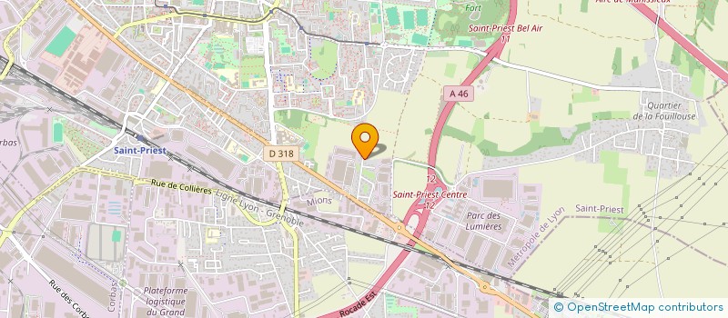 localisation de l'entreprise KNS  SAINT-PRIEST