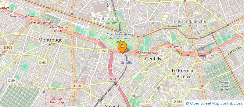 localisation de l'entreprise KNS  GENTILLY