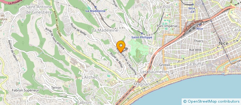 localisation de l'entreprise KNS PROPRETE  NICE