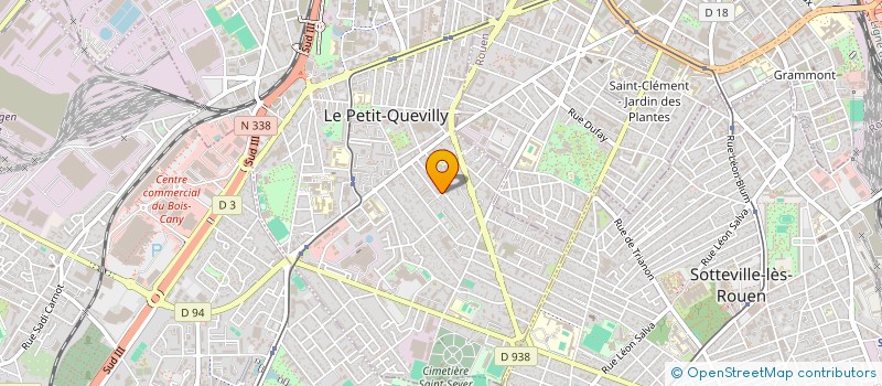 localisation de l'entreprise KNSL PROJETS ET SERVICES  LE PETIT-QUEVILLY