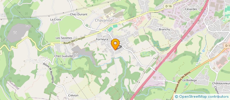 localisation de l'entreprise KNUSHI  CHAVANOD