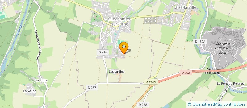 localisation de l'entreprise KNZ  LAIZE-CLINCHAMPS