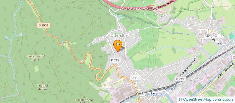 localisation de l'entreprise KO  SAVERNE