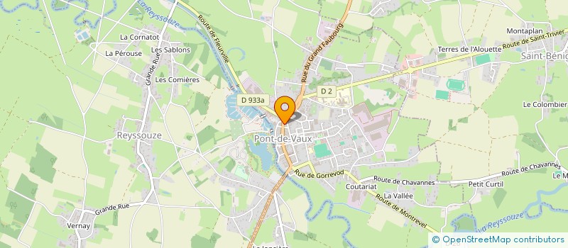 localisation de l'entreprise KO AIN CIE DANCE à PONT-DE-VAUX