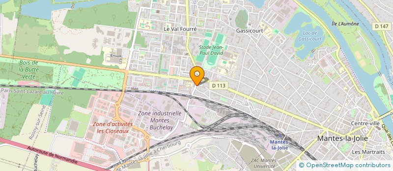 localisation de l'entreprise KO-BAT à MANTES-LA-JOLIE