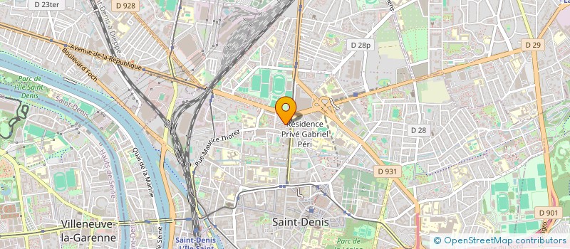 localisation de l'entreprise KO DEM TRANSPORTS à SAINT-DENIS