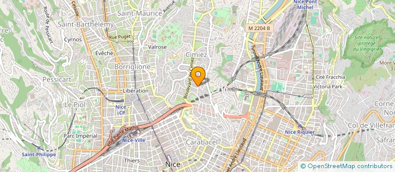 localisation de l'entreprise KO.FET à NICE