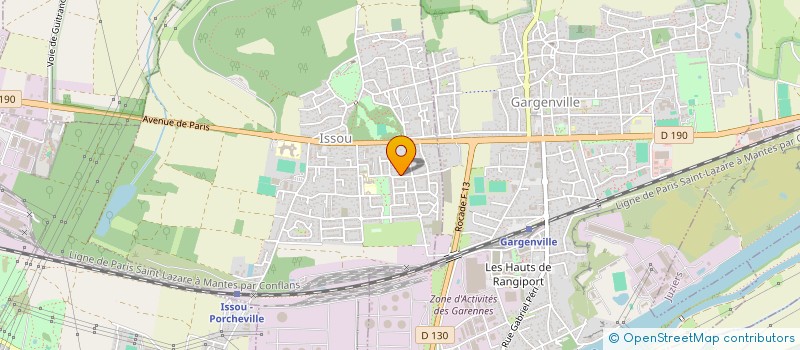 localisation de l'entreprise KO FOOD  ISSOU