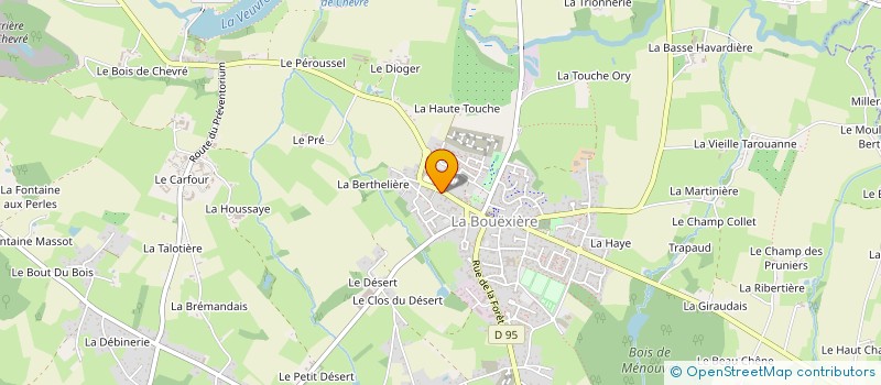 localisation de l'entreprise KO MIC  LA BOUEXIERE