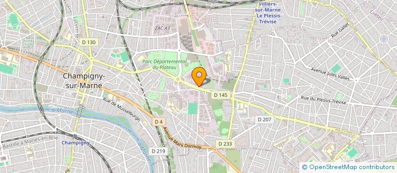 localisation de l'entreprise KO SECURITE PRIVEE à CHAMPIGNY-SUR-MARNE