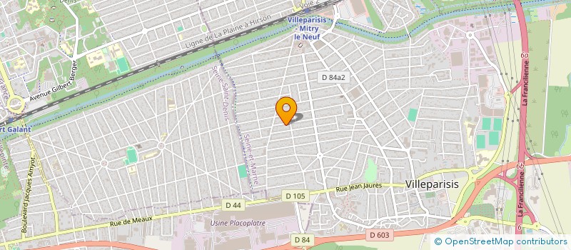 localisation de l'entreprise KO.XCLUSIVE  VILLEPARISIS