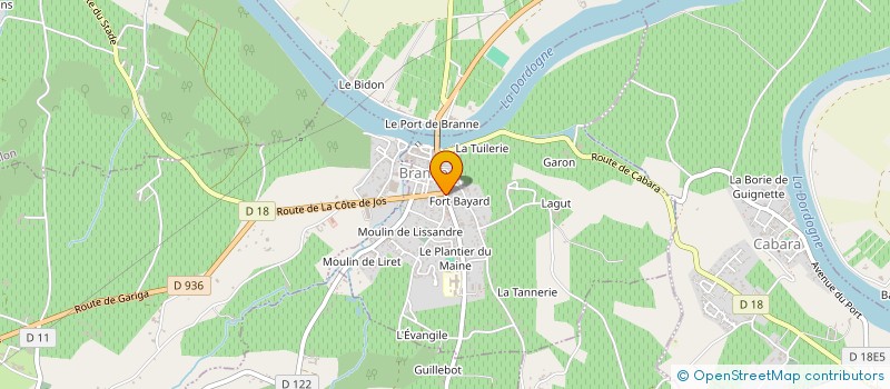 localisation de l'entreprise KOA  BRANNE