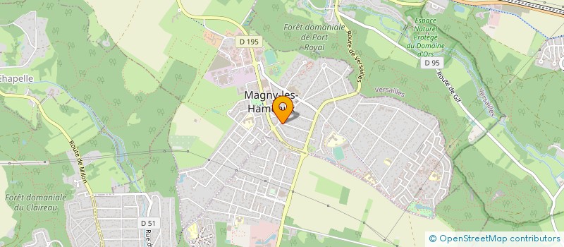 localisation de l'entreprise KOACONCEPT  MAGNY-LES-HAMEAUX