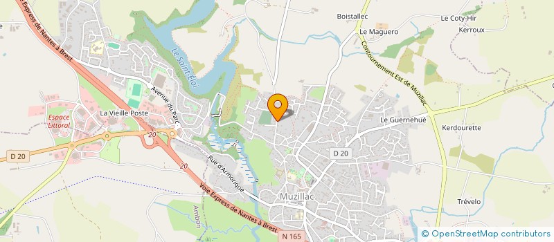 localisation de l'entreprise KOAD DERO  MUZILLAC