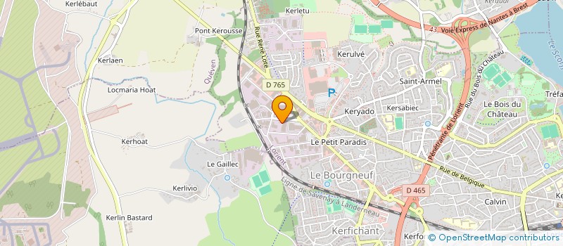 localisation de l'entreprise KOAD ECO 56  LORIENT