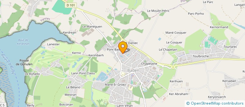 localisation de l'entreprise KOAD HOLDING  BADEN