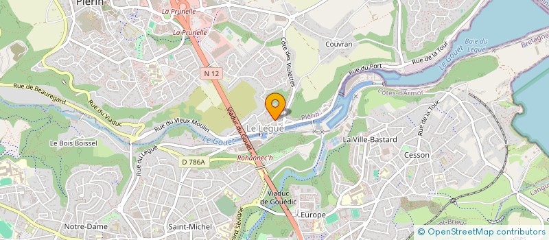 localisation de l'entreprise KOAD KARANTEZ  PLERIN