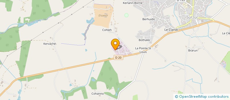 localisation de l'entreprise KOAD SURFBOARDS RANCH  LOCOAL-MENDON