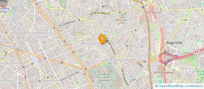 localisation de l'entreprise KOAH HALEV - LA FORCE DU COEUR  PARIS