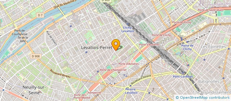 localisation de l'entreprise KOALA à LEVALLOIS-PERRET