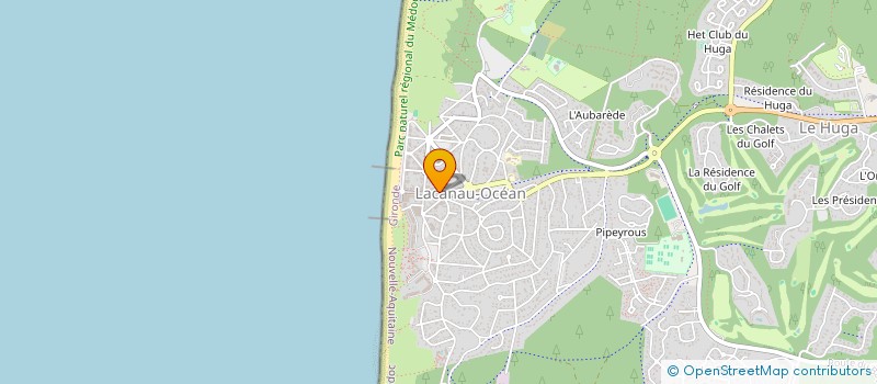 localisation de l'entreprise KOALA à LACANAU