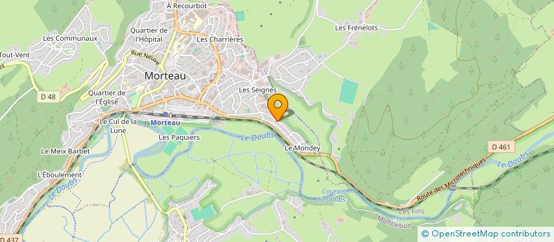 localisation de l'entreprise KOALA  MORTEAU