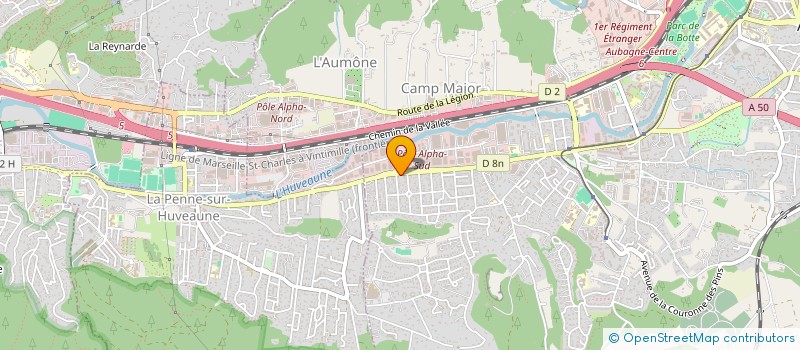 localisation de l'entreprise KOALA à AUBAGNE