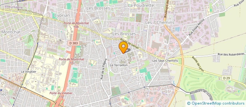 localisation de l'entreprise KOALA à BRON