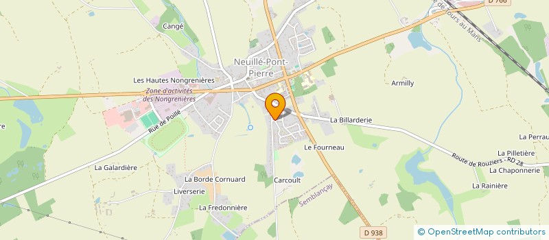 localisation de l'entreprise KOALA KID'S NEUILLE PONT PIERRE  NEUILLE PONT PIERRE