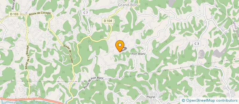 localisation de l'entreprise KOALA WEB à LE GOSIER
