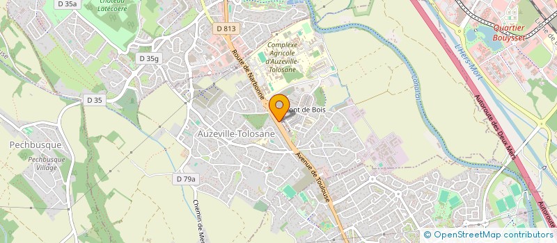 localisation de l'entreprise KOALYS à AUZEVILLE-TOLOSANE