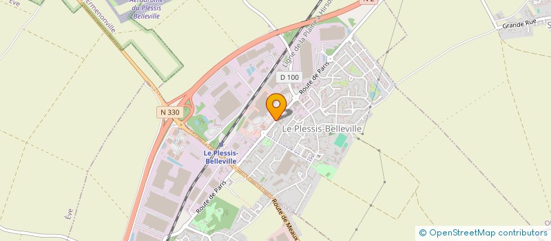 localisation de l'entreprise KOAMI  LE PLESSIS-BELLEVILLE