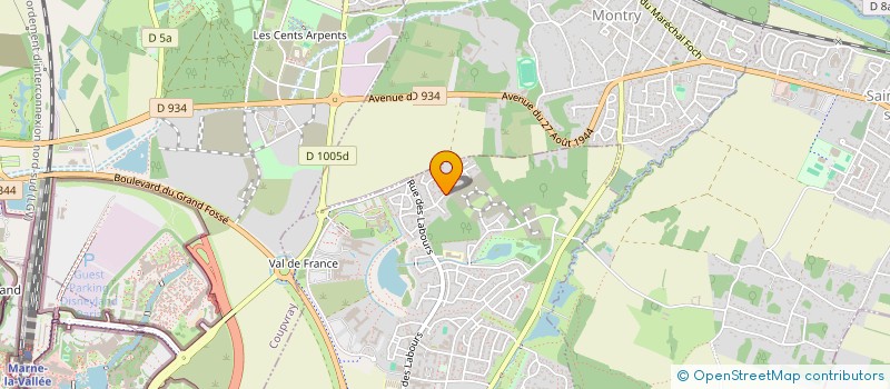 localisation de l'entreprise KOAN à MAGNY-LE-HONGRE
