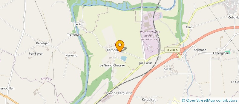 localisation de l'entreprise KOANT KALON  NOYAL-PONTIVY