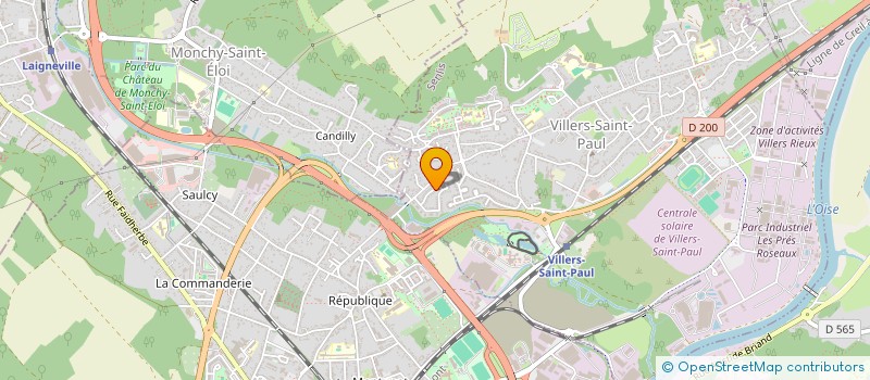 localisation de l'entreprise KOAPRINT  VILLERS-SAINT-PAUL