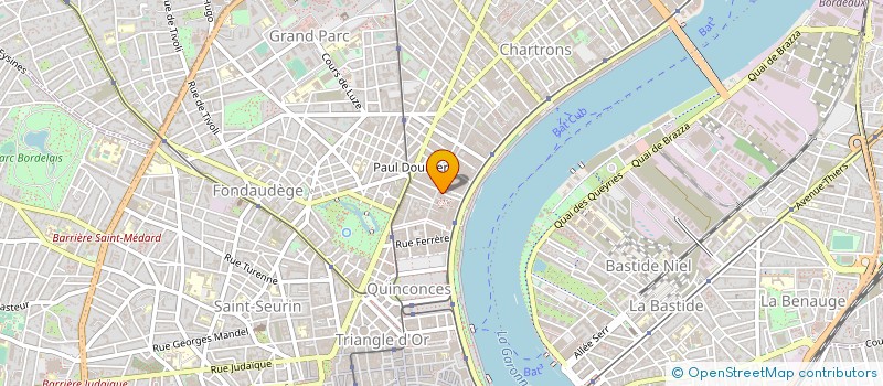 localisation de l'entreprise KOARA à BORDEAUX