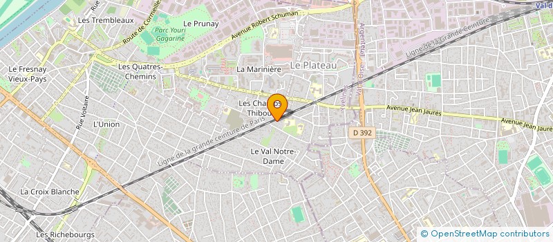 localisation de l'entreprise KOB 2  SARTROUVILLE