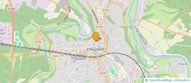 localisation de l'entreprise KOB à CHAUMONT