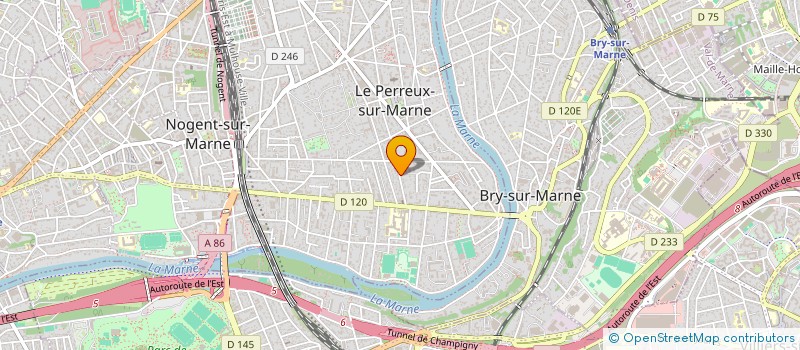 localisation de l'entreprise KOB GROUP  LE PERREUX-SUR-MARNE
