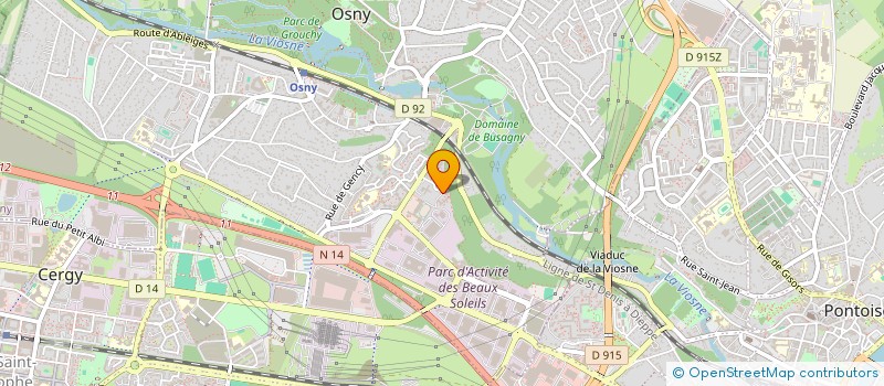 localisation de l'entreprise KOB -LIMO  OSNY