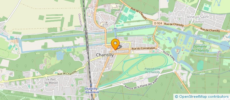 localisation de l'entreprise KOBAA&CO PATRIMOINE INVEST  CHANTILLY