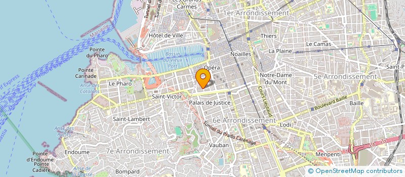 localisation de l'entreprise KOBAL à MARSEILLE